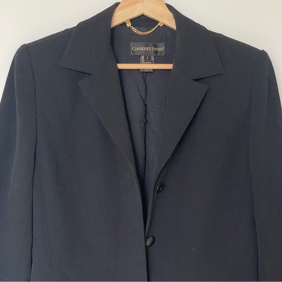 Vintage Black Coat - Picture 3 of 3